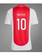 Moške Nogometnih dresov Ajax Chuba Akpom #10 Domači 2024-25 Kratki rokavi